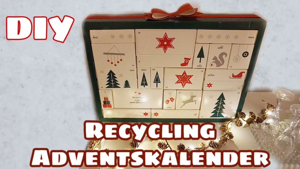 Recycling Adventskalender #DIY #Verlosung