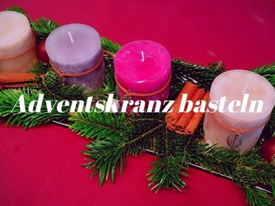 Vlogmas 2019 ???? Der 1. Advent ???? Adventskranz basteln ????️✨ #Adventszeit #Weihnachtszeit in Deutschland