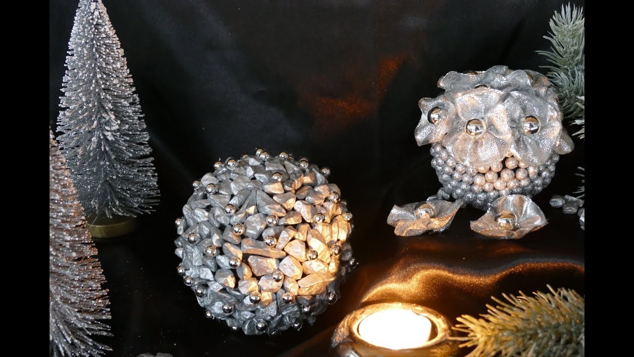 Weihnachtsdeko – Kugeln basteln – decorative balls – dekoracji kulki – Декоративные шары