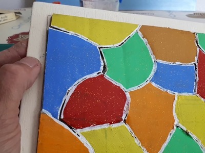 Weihnachtsgeschenk basteln mit Kindern- aus Karton