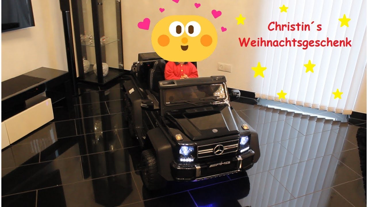????????Weihnachtsgeschenk Mercedes Benz AMG G63 6x6. Adventskalender basteln. Tannenbaum aussuchen
