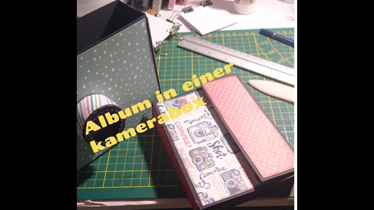 Wir basteln ein Album mit box.Achtung, chaotisch????????.Teil 1