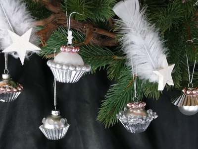 Zweiganhänger DIY – Weihnachtsbaumanhänger – Christmas tree ornament – Ozdoby choinkowe – einfach
