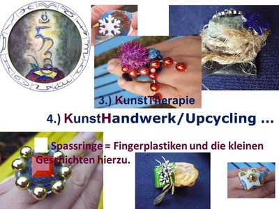 Bereich 3.) Kunst. Kunsthandwerk: Spassringe Stand 20 03 2021