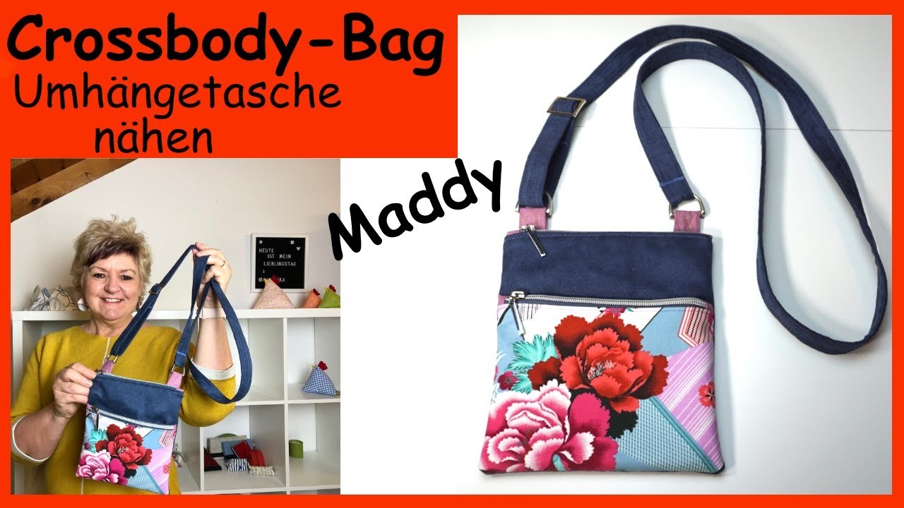 Crossbody-Bag, Umhängetasche "Maddy". Einfach erklärt!