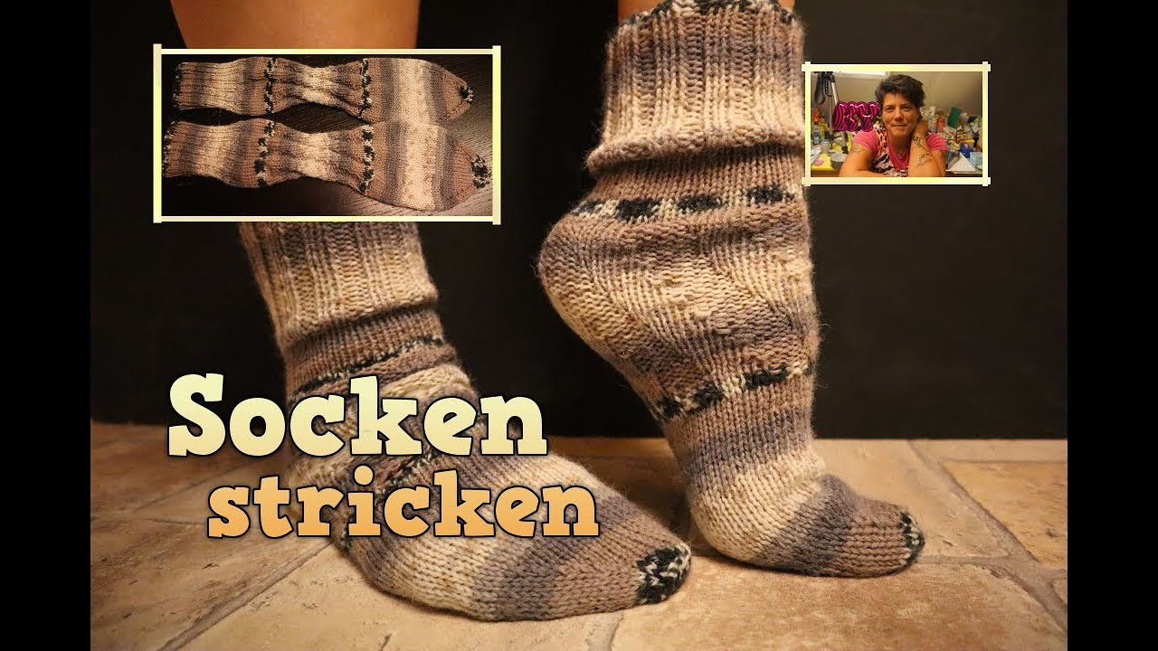 DIY, Strümpfe ohne Fersenkappe stricken, Socken stricken leicht gemacht, Strickanleitung