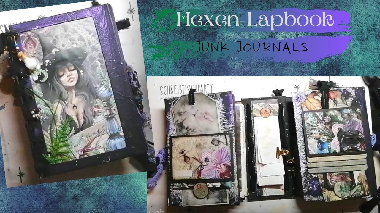 Hexen-Lapbook Teil 5 - Junk Journal