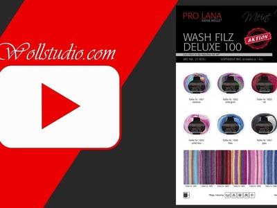 Wash Filz Deluxe 100 | Wollstudio
