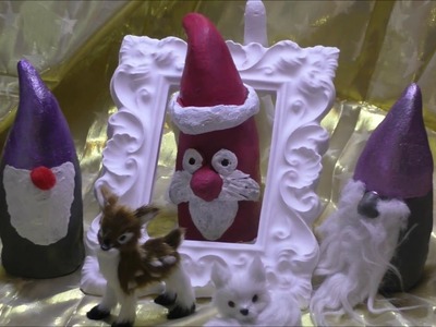 Beton Wichtel -  ganz schnell selbst gemacht