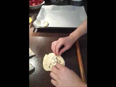 Börek mit Schafskäse. Peynirli Pogaca