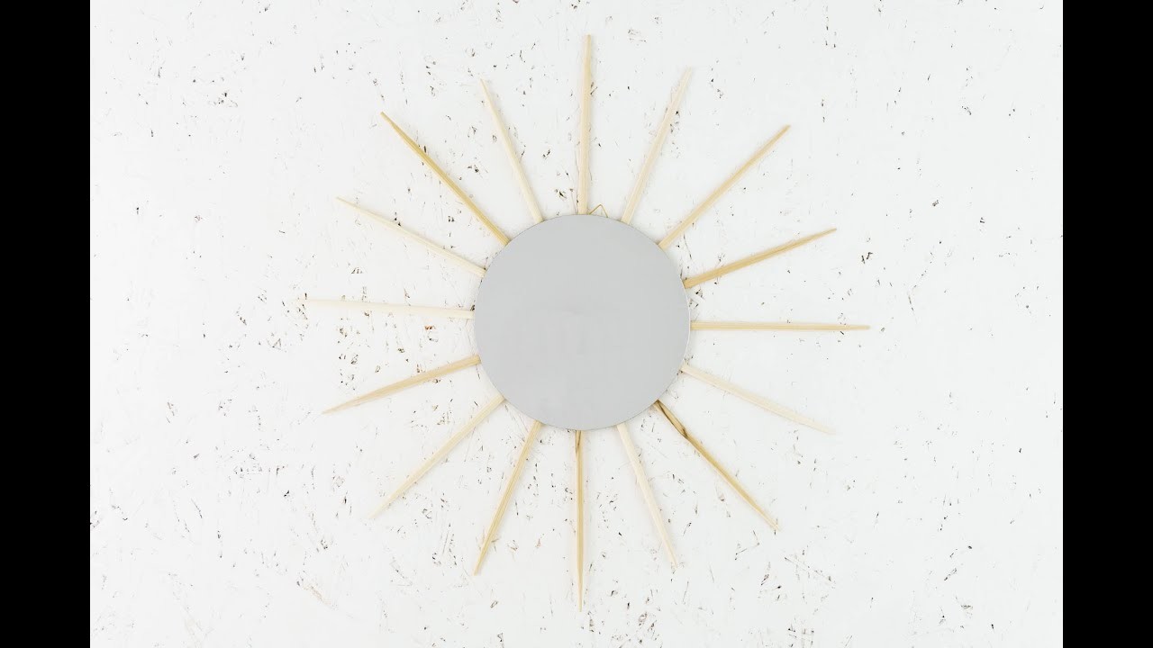 DIY Wanddeko - Sonnenspiegel Teil eins