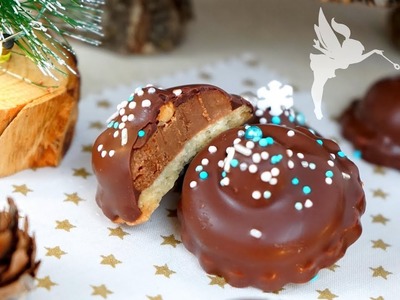 Nussnougat Küsse - Weihnachtsgebäck mit Nougat & Haselnüssen - Plätzchen backen - Kuchenfee