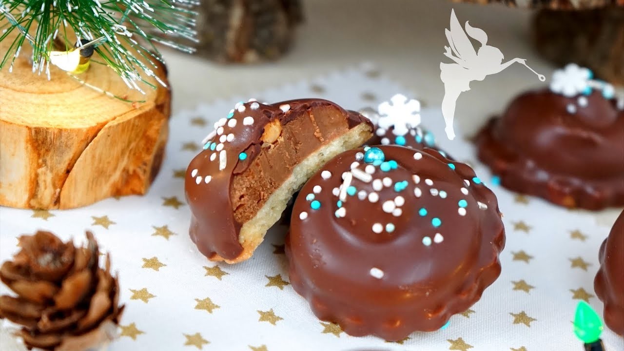 Nussnougat Küsse - Weihnachtsgebäck mit Nougat & Haselnüssen - Plätzchen backen - Kuchenfee