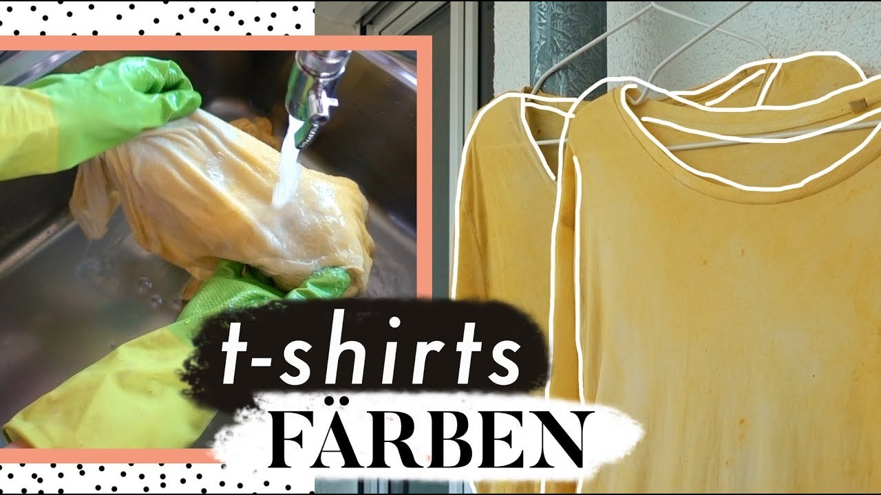 T-Shirts mit Lebensmitteln färben - geht das? | Homeworkouts & Insekten-Tipp | MANDA Vlog