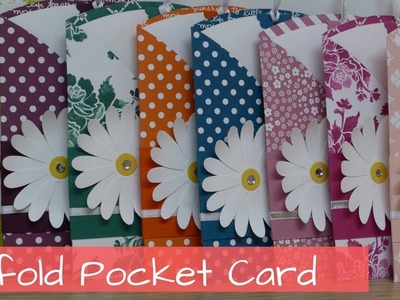 Trifold Pocket Card - Tutorial - Stampin' Up! Demonstratorin - YouTube