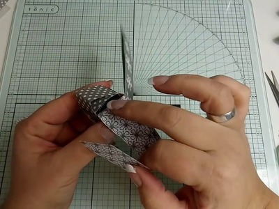 Würfelsterne falten