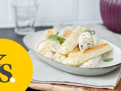 Zigarren-Börek mit Schafskäse | Türkische Spezialität