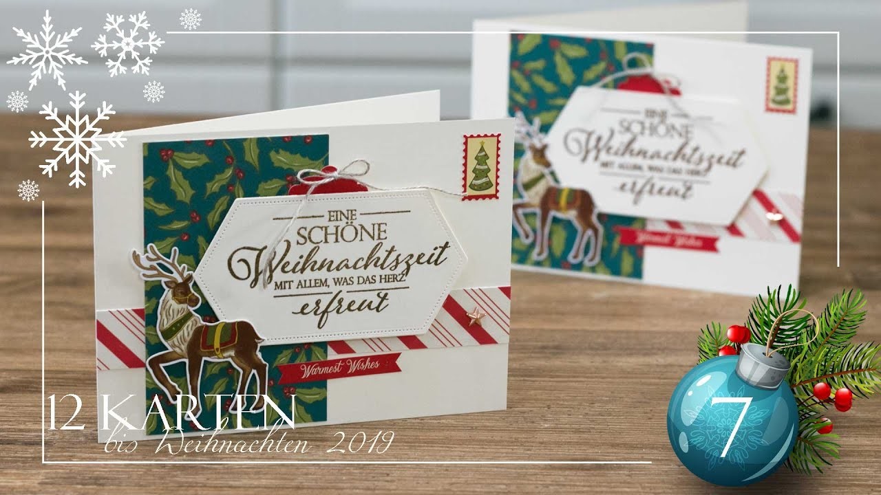 12 Karten bis Weihnachten | Karte 7 | Erinnerungen & Mehr Weihnachtsabend | Weihnachtliche Vielfalt