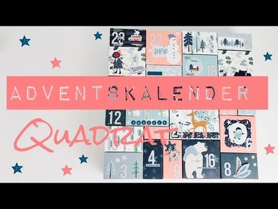 Adventskalender Quadrat  [tutorial | deutsch]