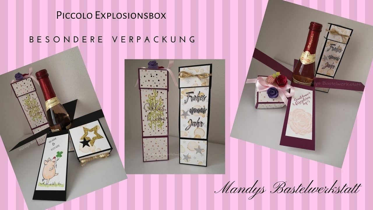 Besondere Verpackung - Piccolo Explosionsbox