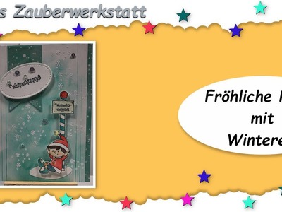 Karte mit fröhlichem Winterelf ~ Stampin´Up! ~