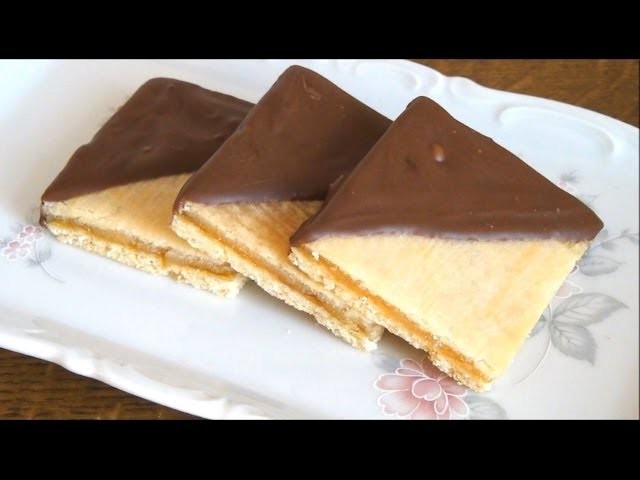 Marzipan Aprikosen Quadrate
