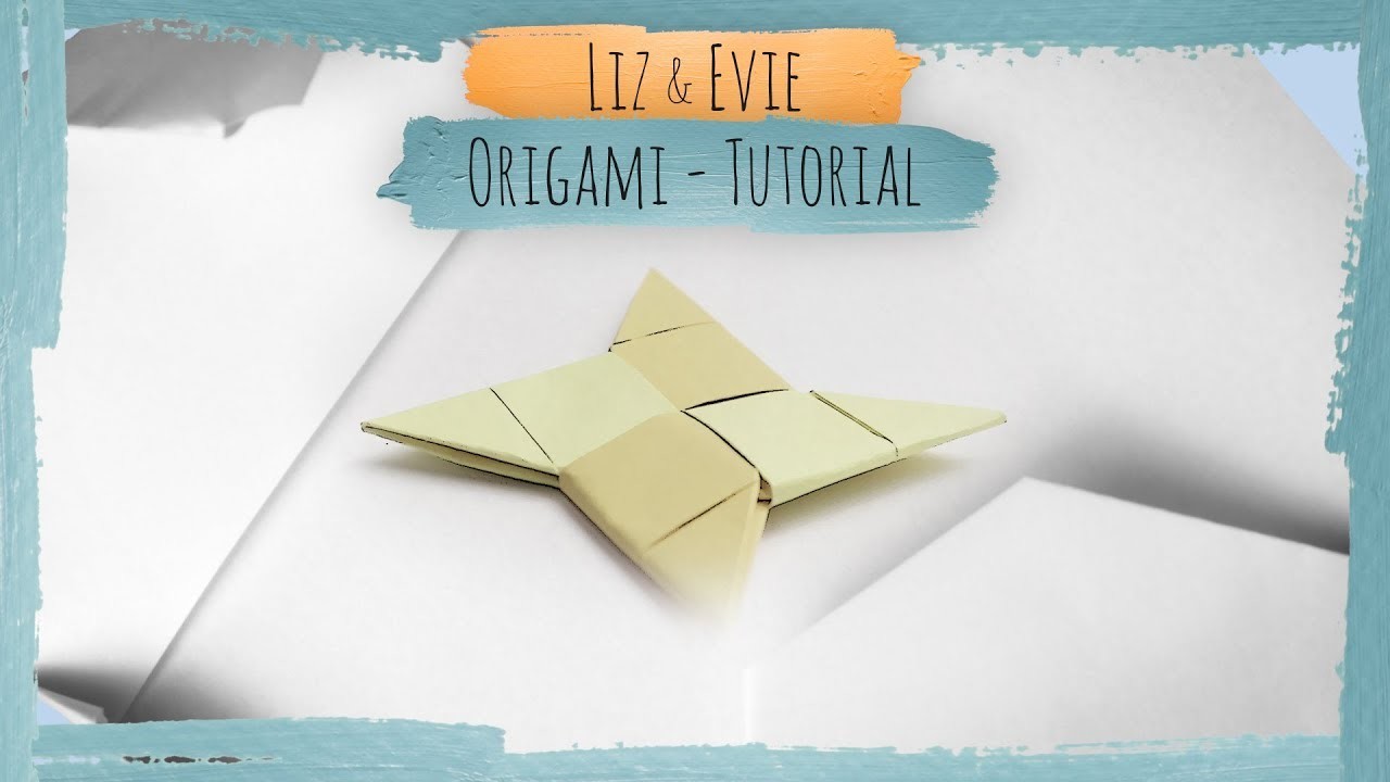 Origami-Tutorial #7: Windrad