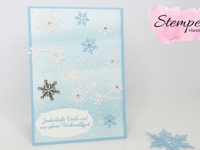 Produktvorstellung Flockengestöber Stampin' Up! von Stempelitis