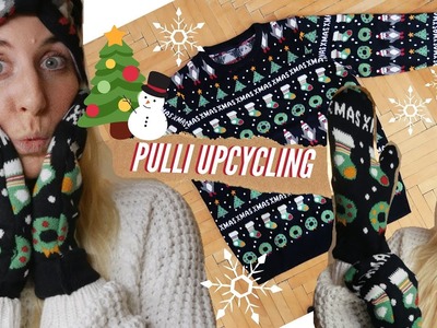 Pulli.Weihnachtssweater UPCYCLING - 7 Last-Minute DIY Geschenke aus nur 1 Pullover! ???????? WINTER HACKS