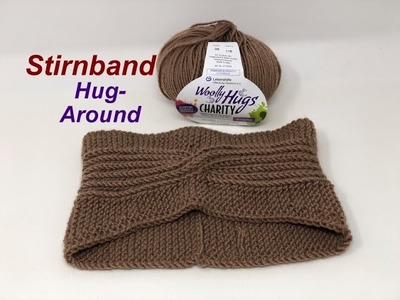 Stricken Stirnband Hug-Around - Geschenk Idee !
