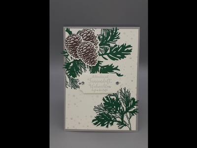 Tutorial 12 Karten Weihnachten Tag 11 Stampin'Up!