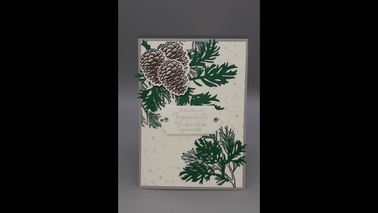 Tutorial 12 Karten Weihnachten Tag 11 Stampin'Up!