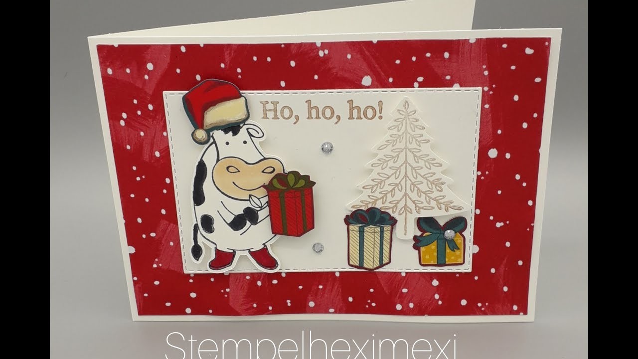 Tutorial 12 Karten Weihnachten Tag 7 Stampin'Up!