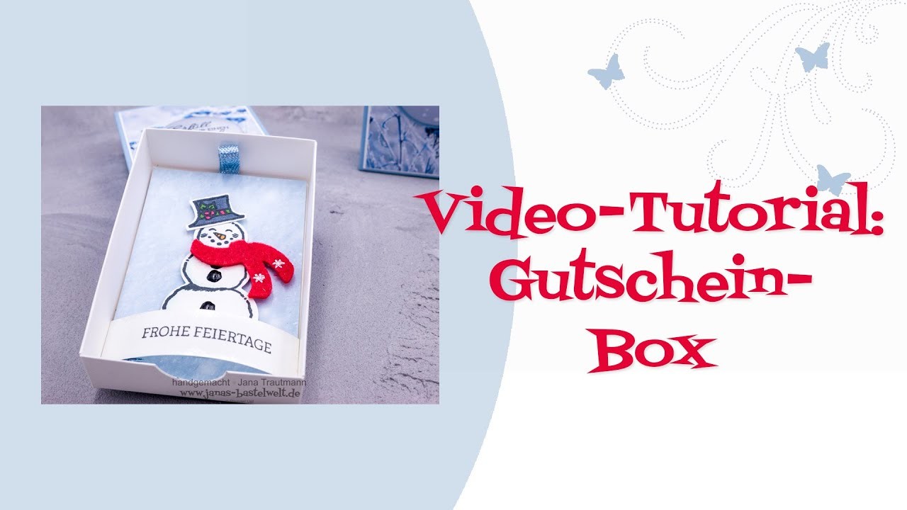 Tutorial: Gutscheinbox