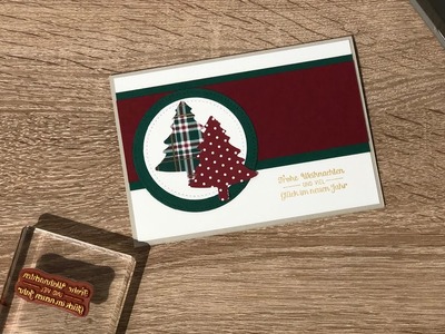 ????Weihnachtskarte | Schnell und einfach | Stampin’Up