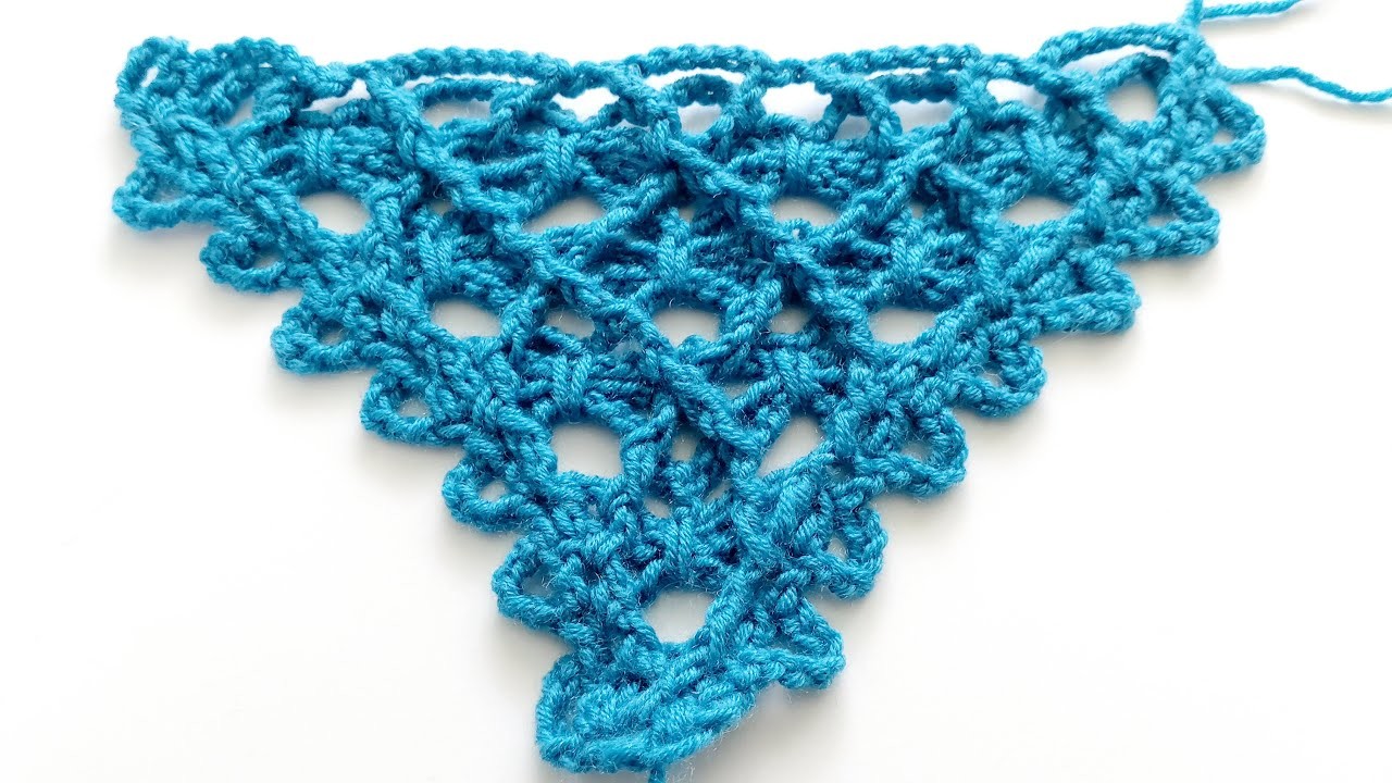 124. Tuch häkeln Teil 2