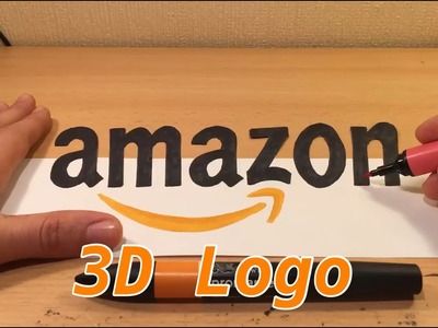 3D Zeichnen lernen für Anfänger Amazon logo  -Easy 3D Drawing Illusions
