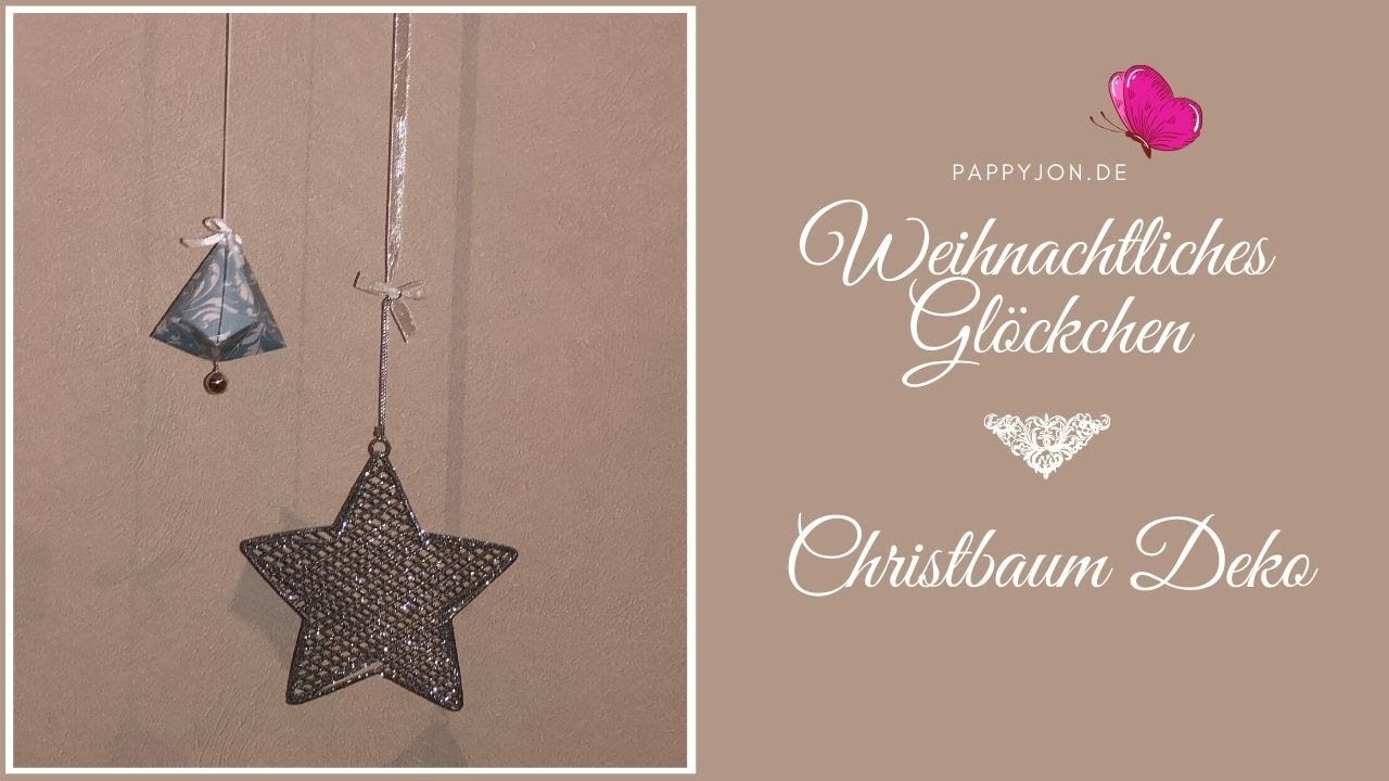 Anleitung Weihnachtliches Glöckchen | Christbaum Deko | DIY | Stampin´Up! | Tutorial | Pappyjon.de