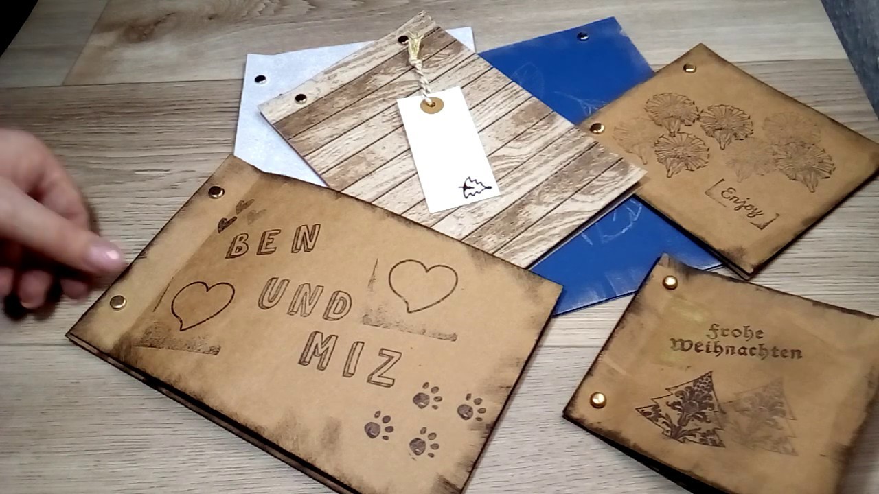 DIY einfaches Fotobuch