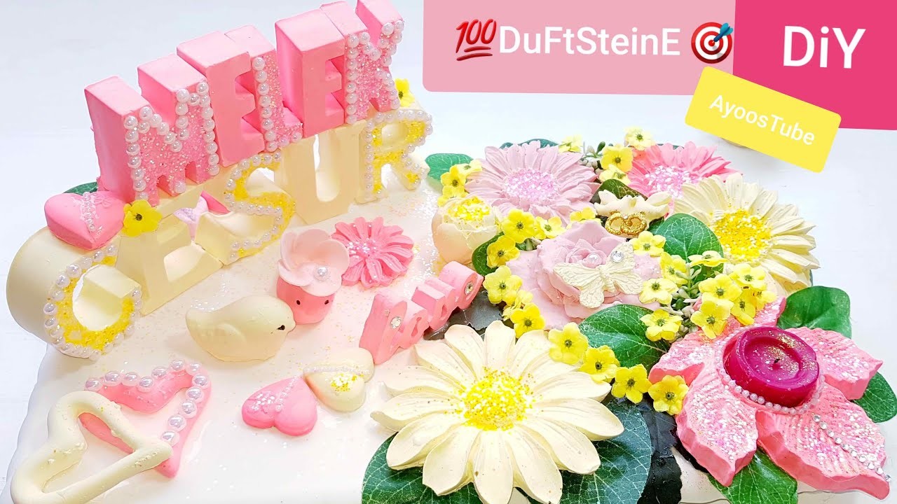 DIY-MaKe Scented-StoneS for CoupLe ????Duftsteine selber machen ????KoKuLuTaŞ yapımı ????