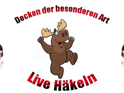 Radio Vest Elch Winzling Live häkeln | Amigurumi Moose crochet | Livestream | #love