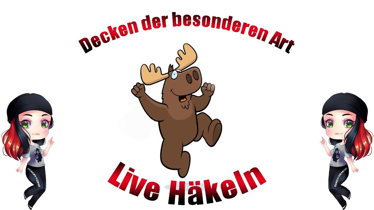 Radio Vest Elch Winzling Live häkeln | Amigurumi Moose crochet | Livestream | #love