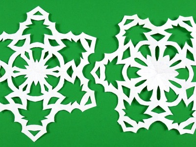 Schneeflocken basteln mit Papier fur Weihnachten? DIY Sterne Bastelideen - Deko Weihnachtsbasteln