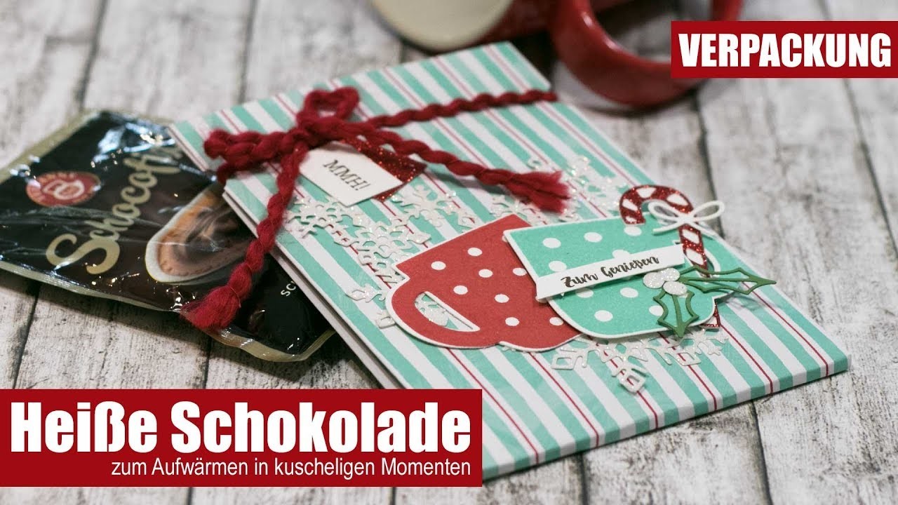 Verpackung für heiße Schokolade | Zum Aufwärmen für kuschelige Momente | Weihnachtstassen