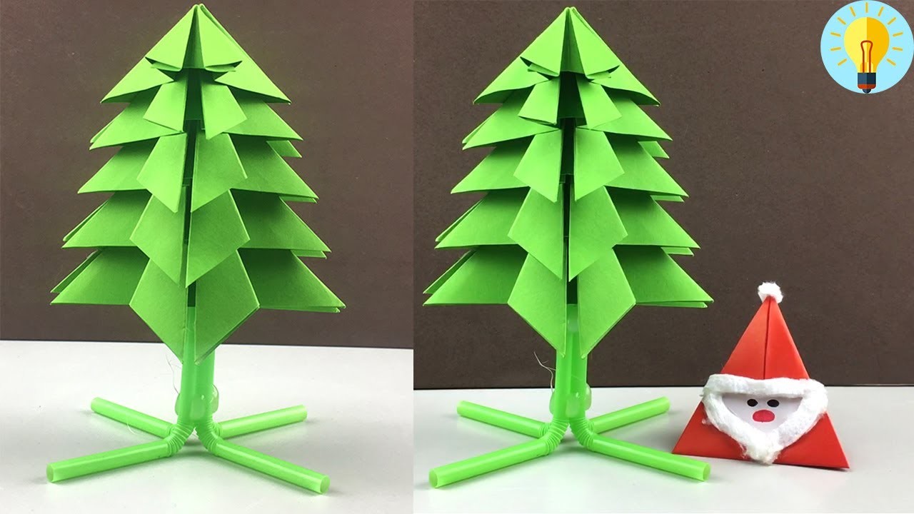 Weihnachten basteln: Tannenbaum basteln | DIY Geschenke Weihnachten selber machen