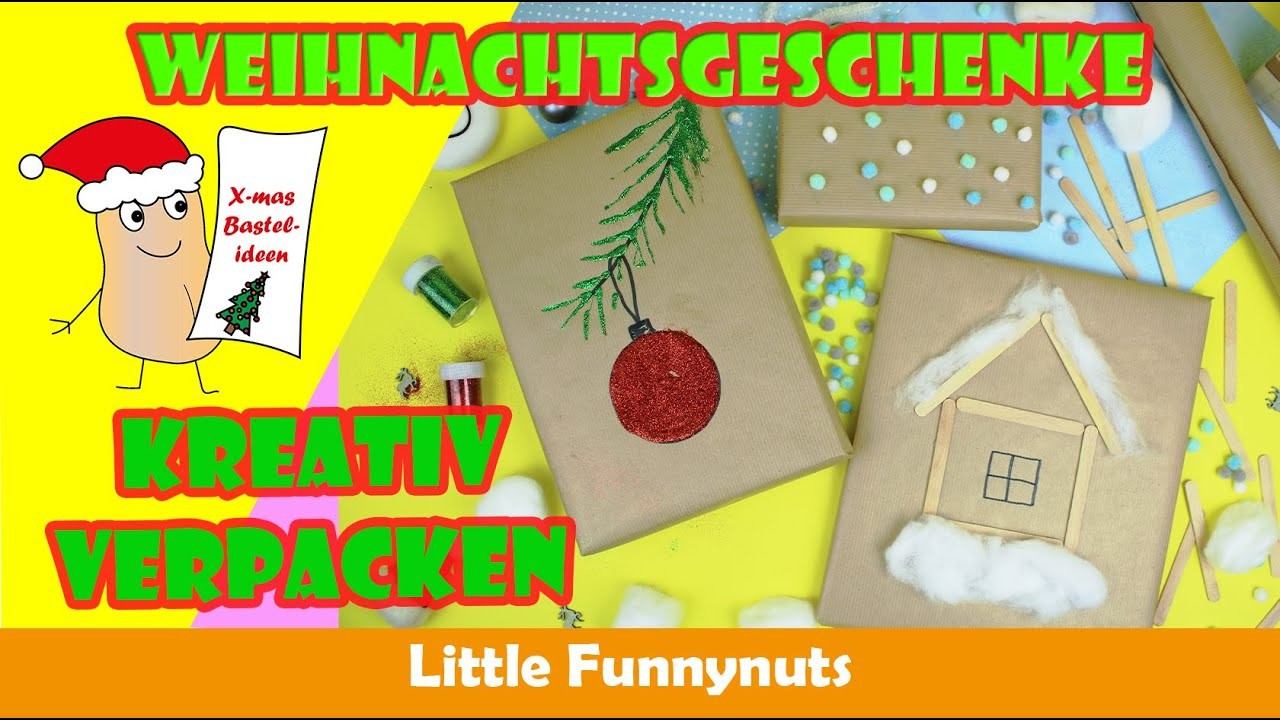 Weihnachtsgeschenk Verpackungsideen | Giftwrapping | Xmas | LittleFunnynuts