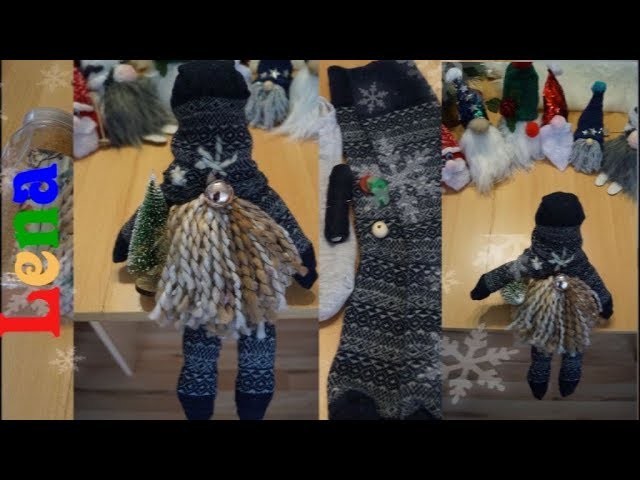 Wichtel aus Duftsand und Socken machen ???? How to make a gnome out of a sock - гномик из носка
