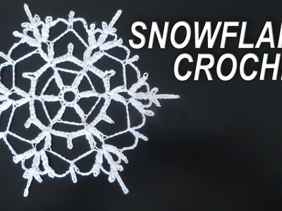 Zarte SCHNEEFLOCKEN HÄKELN | DIY DEKO für WEIHNACHTEN