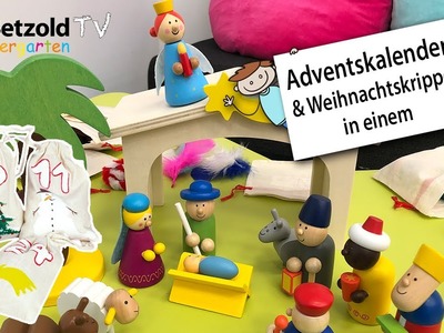 2 in 1: Adventskalender & Weihnachtskrippe | Betzold TV - Kindergarten