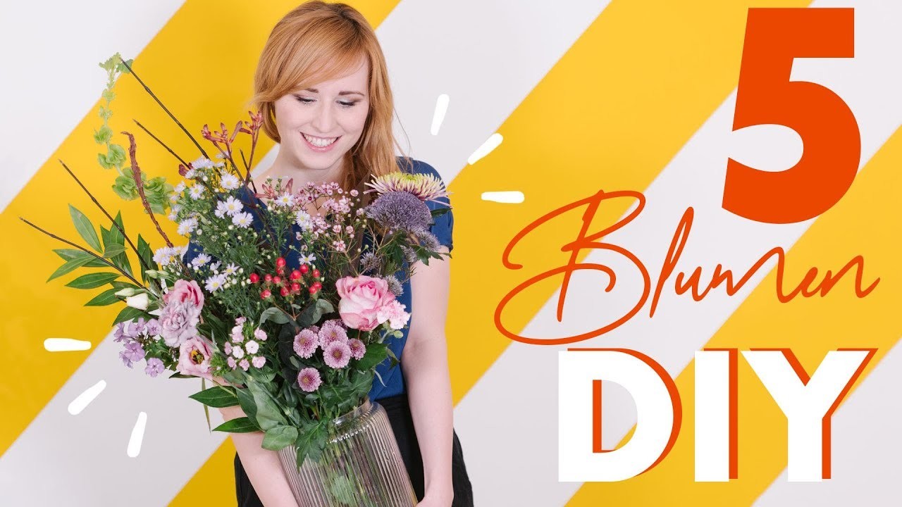 5 Geschenkideen für Blumen und Pflanzen Fans einfach selber machen DIY